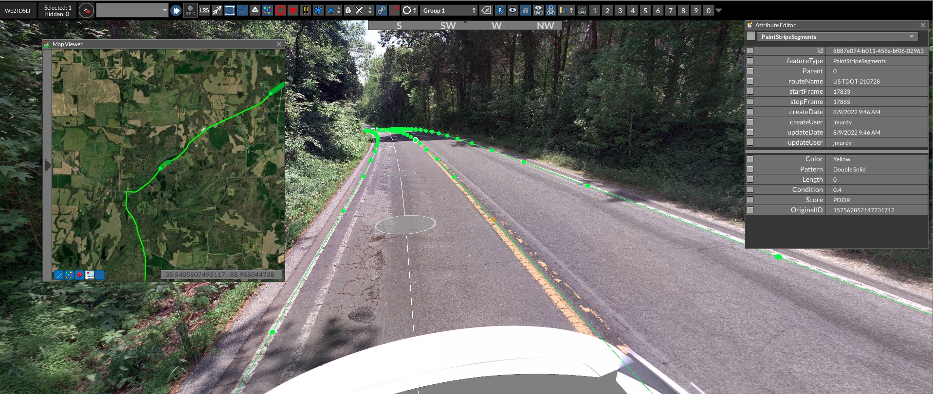 Condition Assessment for Traffic Signs and Pavement Striping | Cyclomedia